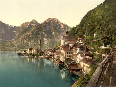 Hallstadt, Austria (c.1890 - 1900) by English Photographer